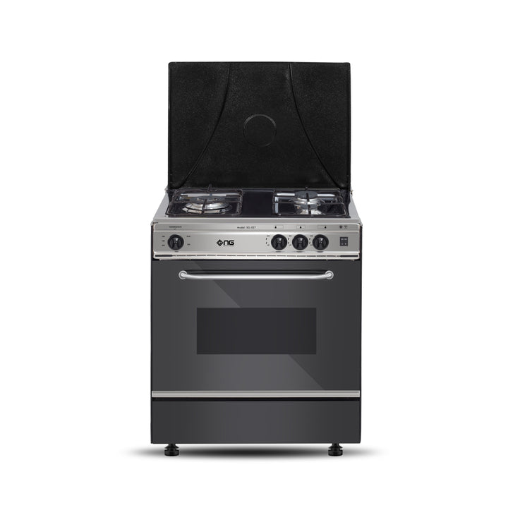 NasGas SG-327 Cooking Range 3 Burner Single Door Stainless Steel ...